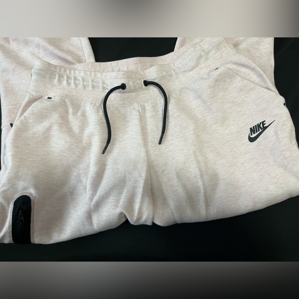 Light Pink Nike Tech Sweats